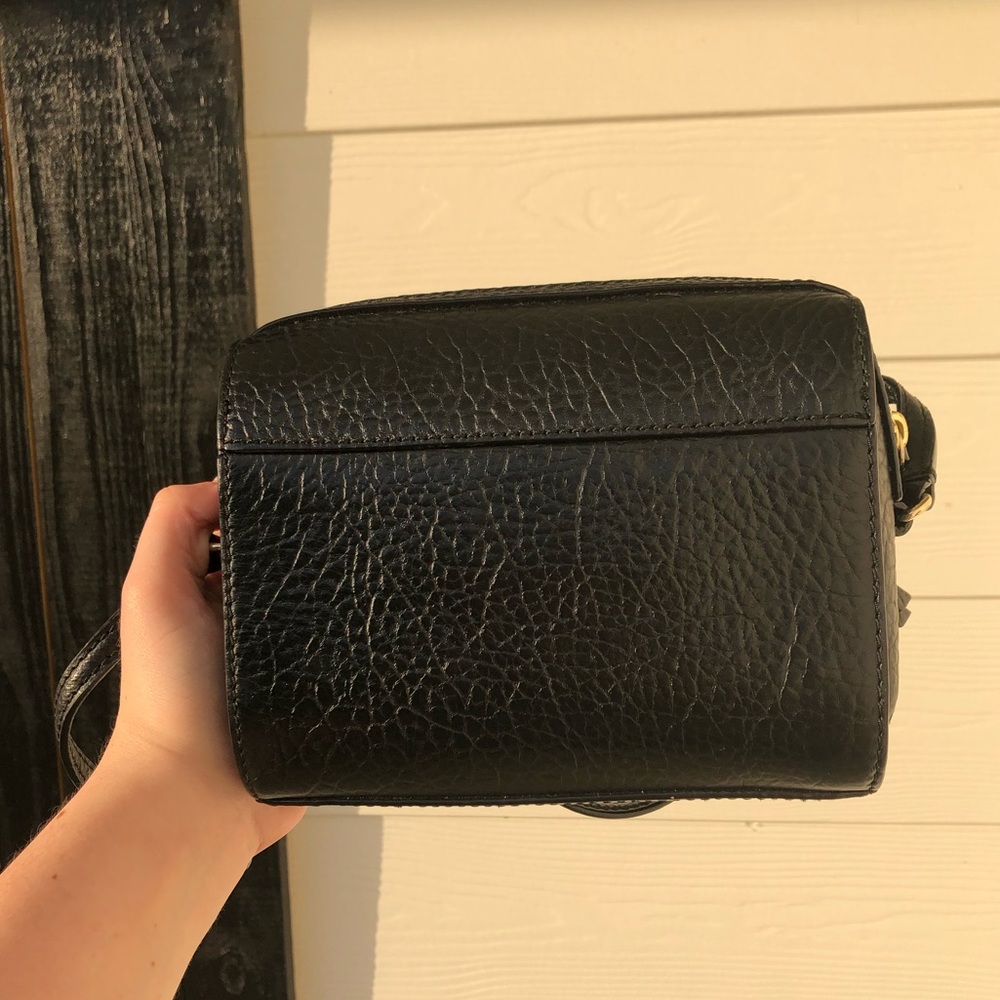 Kate Spade Black Pebbled Leather Crossbody - Picture 3 of 5